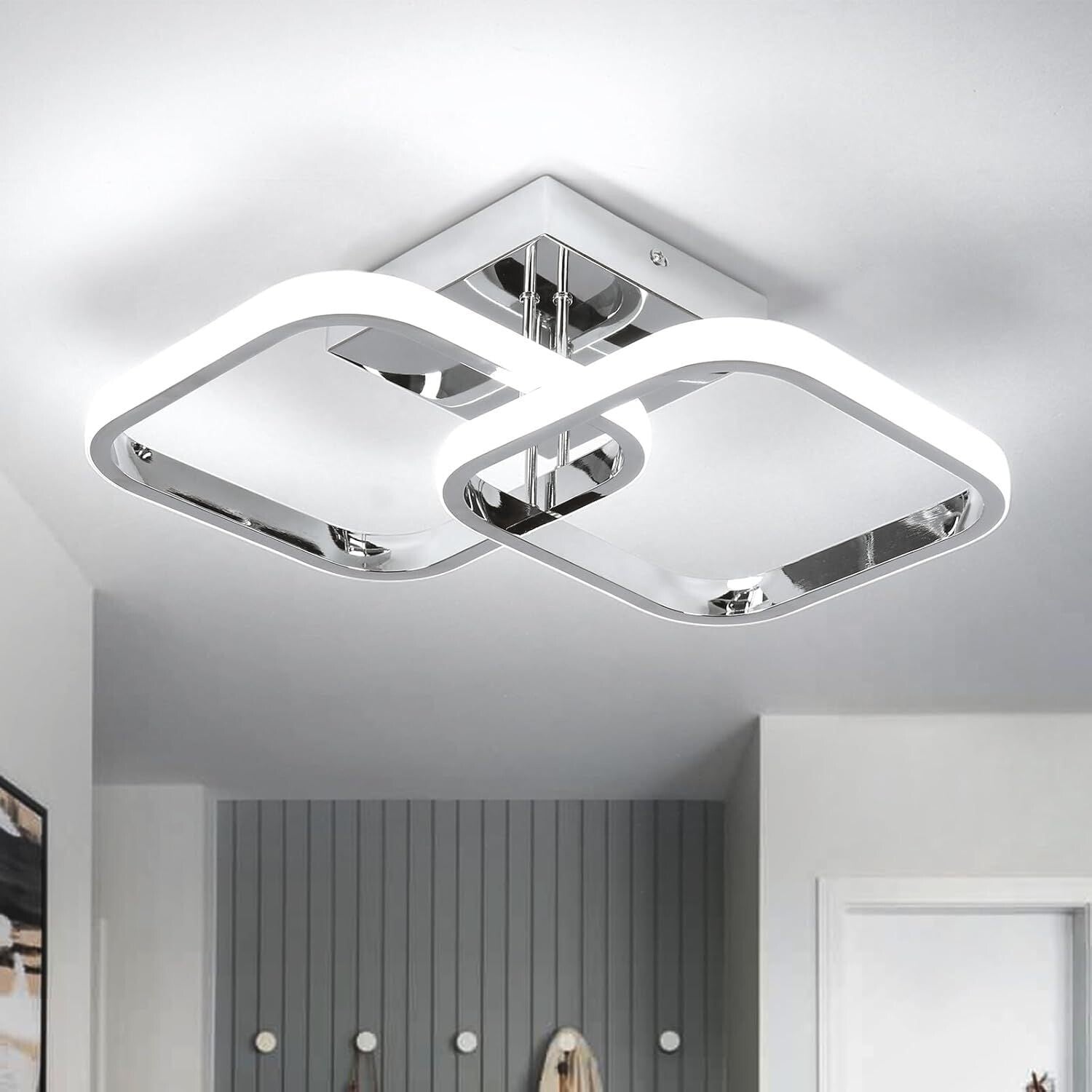 Lamparas De Techo LED Modernas Interior Para Cocina Sala Dormitorio Baño 6000K