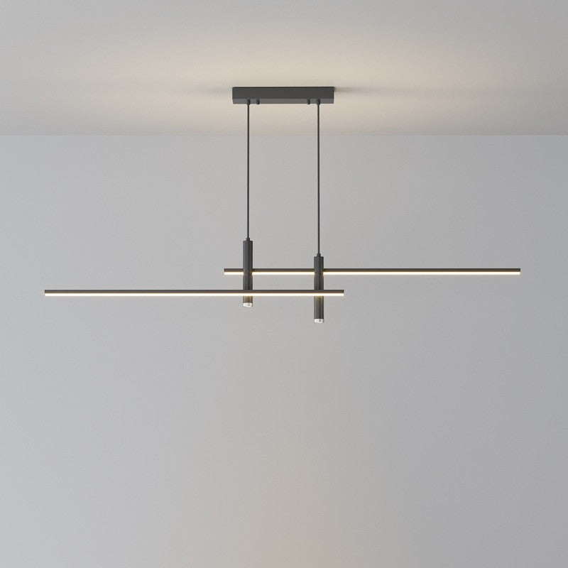 Nordic Restaurant Ceiling Lamp Minimalist Strip Dining-Room Lamp