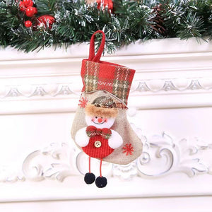Christmas Decorations Christmas Stocking Pendant Christmas Stocking Gift Bag Hanging Piece