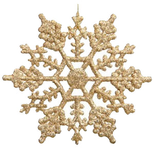 Christmas decorations, acrylic 10CM snowflakes, Christmas necessities, Christmas tree hanger powder wholesale