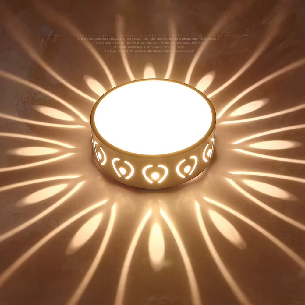 LED Ceiling Lamp Energy Saving Entry Lights Protect Eyes Ceiling Spotlights Easy Installation Brightness Durable for Living Room