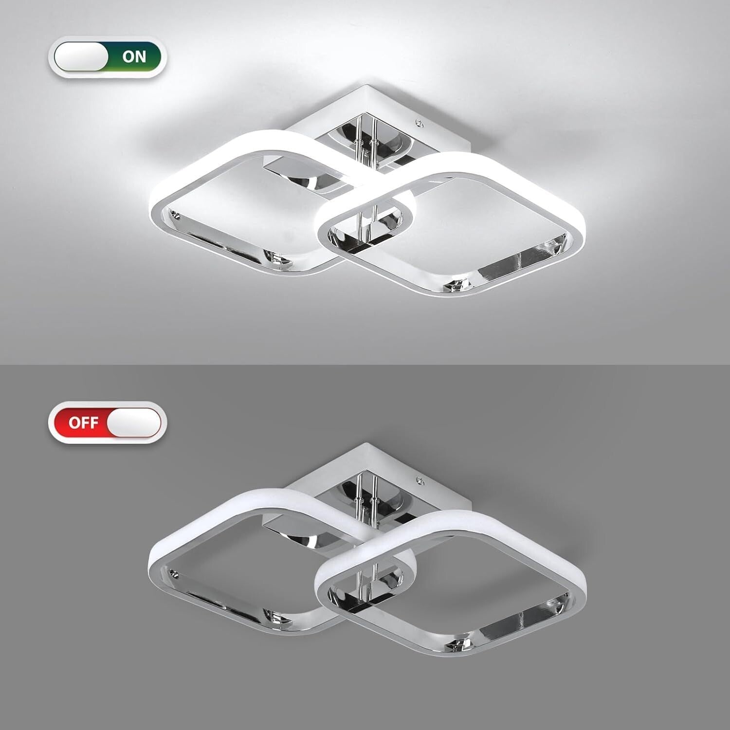 Lamparas De Techo LED Modernas Interior Para Cocina Sala Dormitorio Baño 6000K