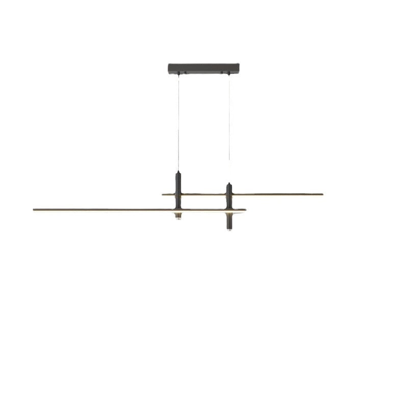 Nordic Restaurant Ceiling Lamp Minimalist Strip Dining-Room Lamp