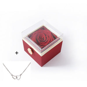 Acrylic Ring Box Valentine's Day Proposal Confession